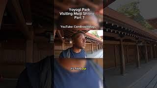 Seeing My First Japanese Shrine️#travel #vlog #travelvlog #japan #explore #shorts