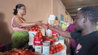 Zionfelix Storms Kaneshie Market For The First Time For Shopping Tomatoes Was Expensive
