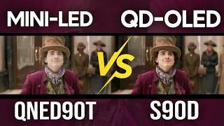 QNED Mini LED vs QD OLED Mismatch  Similar Priced Technology Difference