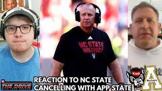 App State Coach Shawn Clark Reacts to NC State Cancellation  The Drive with Josh Graham