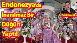 Endonezyada İnanılmaz Bir Düğün Yaptı-Herşeye Rağmen Evleniyoruz #endonezya #evlilik