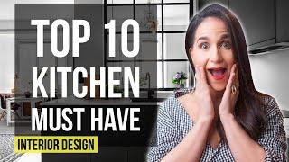 Top 10 INTERIOR DESIGN Ideas and Home Decor for KITCHEN