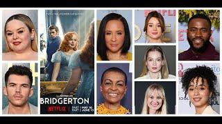 Bridgerton Season 3 interviews with Nicola Coughlan Luke Newton Claudia Jessie Adjoa Andoh & more