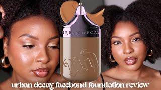 Urban Decay Facebond Review  Acne Prone + Textured Skin  First Impressions Wear Test  Kensthetic