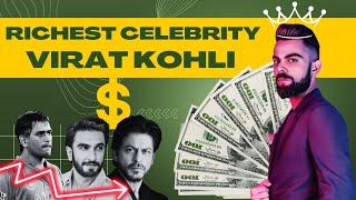 Virat kohli becomes the Highest Brand Value Celebrity in india with 227.9 Million Doller Brand Value