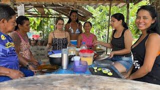 FOMOS VISITAR NOSSA TIA NELZA NO INTERIOR IRANDUBA-AMAZONASInterior de Manaus.