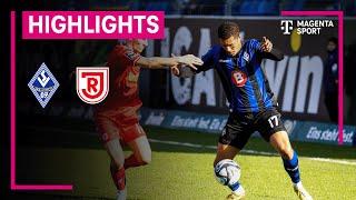 SV Waldhof Mannheim - SSV Jahn Regensburg  Highlights 3. Liga  MAGENTA SPORT