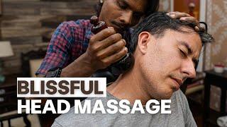 SATISFYING Head and Neck ASMR Indian Massage from Master Cracker