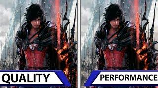 Final Fantasy XVI  Quality VS Performance  PS5 Modes Comparison & Framerate  DEMO