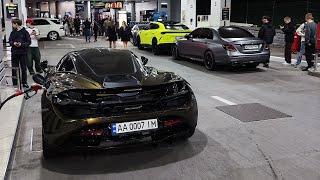 ЗОЛОТАЯ МОЛОДЕЖЬ КИЕВА  MCLAREN 720S  GTR R35R33 NISMO  PORSCHE GT3 X2  AMG GTs X3  ПОКАТУШКИ