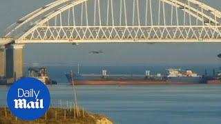 Russia blocks Ukrainian navy from entering Sea of Azov