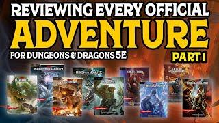 Reviewing Every Official Adventure for D&D 5e Part 1