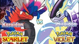 Pokémon Scarlet & Violet - Koraidon and Miraidon Battle Music HQ