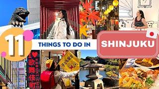 11 things to do in SHINJUKU TOKYO  Japan travel guide