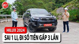 Sử dụng xe sai 1 li đi số tiền gấp 3 lần như thế nào? Trải nghiệm cùng Hilux 2024  TIPCAR TV