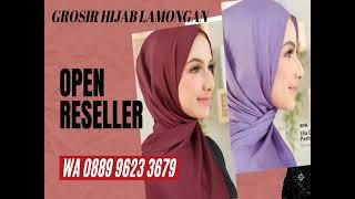 TANGAN PERTAMA WA 0889 9623 3679 Grosir Jilbab Kaos Syari Lamongan