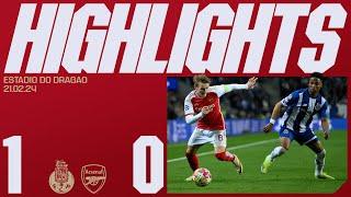 HIGHLIGHTS  FC Porto vs Arsenal 1-0  Champions League