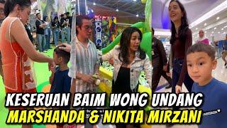 MARSHANDA & NIKITA MIRZANI IKUT DATENG DI OPENING PLAYGROUND KIANO KENZO