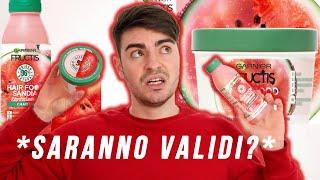 PARRUCCHIERE PROVA LA NUOVA LINEA DI GARNIER HAIRFOOD ALLANGURIA  NIKOOOLASH