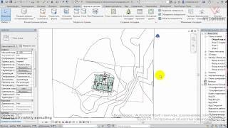 Урок Revit Генплан Построение областей топоповерхности