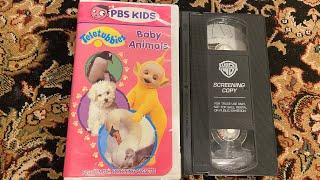 Teletubbies Baby Animals 2001 SCREENER VHS