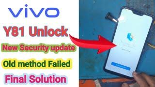 Vivo Y81 New Security Update unlock  Screen Lock  Pattern  Brom mode fail Solution 2023