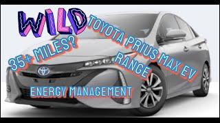 Real World Prius EV Range Can it go past EPA rated 25 miles? Toyota Prius Prime EV range.