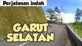 Perjalanan menuju GARUT SELATAN pameungpeuk Gunung Gelap Sayang Heulang touring motovlog indonesia