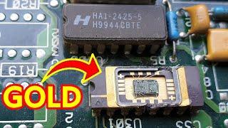 Avoid Regrets Dont Miss Gold in ROM gold in ic chip and Read only memory rom
