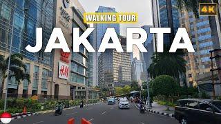 【4K】ジャカルタへの旅行  Jakarta SCBDを見る、グローバル企業、高級レストランがある南ジャカルタの商業地区  インドネシアの仮想旅行