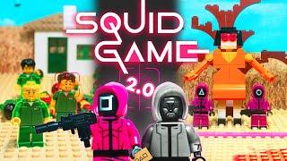 LEGO Мультфильм ИГРА В КАЛЬМАРА 2  Lego Squid Game 2  Stop motion Animation