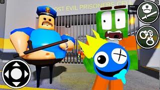 BARRYS PRISON RUN ESCAPE vs Roblox Rainbow Friends  Scary Obby 