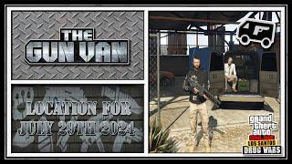 GTA Gun Van Location For July 29th 2024  GTA 5 Online  Drug Wars DLC