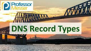 DNS Record Types - N10-008 CompTIA Network+  1.6