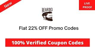 Beardo Coupon Code   Flat 22% OFF Discount Code  100% Verified Coupons & Deals #beards
