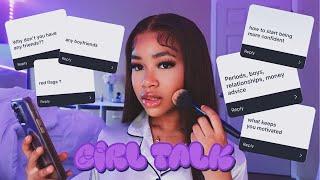 ANSWERING YOUR TMI GIRL TALK QUESTIONS  chit chat grwm