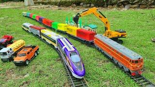 Find treasures of fast train toys diesel trains long carriage trains