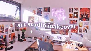 Giving my Art Studio a Makeover