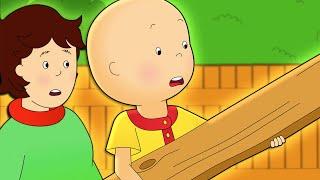 Caillou Construye un Fuerte  Caillou en Español Castellano