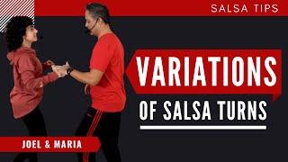 Salsa Tip Series  Variations of Salsa Turns for Social Dancing