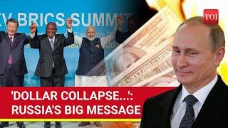 Putins Message To India Other BRICS Partners Be Ready American Dollar Is...  Watch