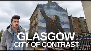 4K Glasgow Scotland - City centre walking tour