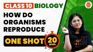 How do Organisms Reproduce One Shot 20 Minutes  NCERT Class 10th Science Chapter-8 #Cbse2024