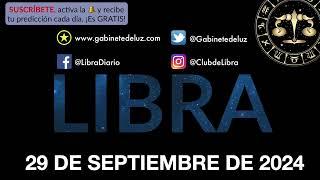 Horóscopo Diario - Libra - 29 de Septiembre de 2024.