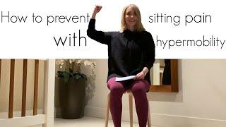 How To Prevent Sitting Pain with Hypermobility  Hypermobility & EDS Exercises with Jeannie Di Bon