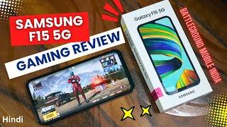 Samsung F15 5G Gaming Test  BGMI   Watch Before Buying  Hindi 