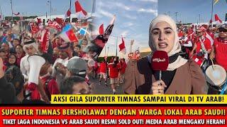 SHOLAWAT FANS TIMNAS VIRAL Media Arab Sampai Katakan Hal Ini Lihat Aksi Suporter Timnas