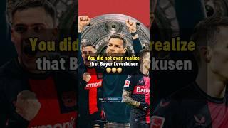 Bayer Leverkusen just did the IMPOSSIBLE...  #football