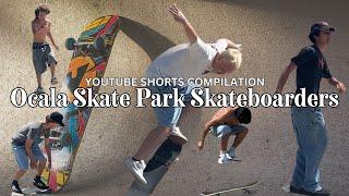 SKATEBOARDERS at the Ocala Florida Skate Park