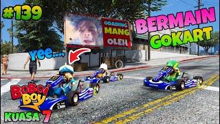 GTA 5 MOD BOBOIBOY KUASA 3 CRYSTAL SOLAR DAN TOFAN BERMAIN GOKART